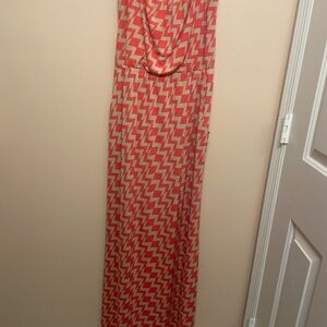 Trixxi Coral Maxi Dress